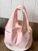 Bolsa de Ombro Portátil Grande Capacidade Moda Verão 2025 Tendência Casual Estilo Fashionável Aparência Sofisticada Nicho para Mulheres