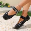 Mocasines sin cordones para mujer 2025 primavera nuevos europeos y americanos comercio exterior talla grande zapatos de mujer cómodos planos casuales