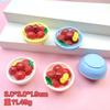 Simulación pintada a mano papas fritas pastel de arándanos resina accesorios de postre crema gel pinza para el cabello decoración DIY