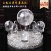 Regalo Soporte de Bola de Cristal Blanco Natural Arreglo Siete Estrellas Adornos de Piedra Original Oficina China Sala de Estar Hecho a Mano Regalo de Apertura