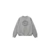 Sudadera Fina Nueva 2025 para Mujer Estilo Coreano Holgada Casual Ins Cuello Redondo Top Versátil Forrada de Polar Engrosada Ropa de Otoño y Primavera
