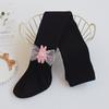 Leggings para niñas, primavera y otoño, ropa exterior de algodón fino, pantimedias para niños, mono de bebé niña grande de pp, grosor medio