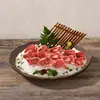 Série Montanha Selvagem Xiangyuan Meimian Montanha Devagar Três Montanhas Estilo Montanha Selvagem Mesa para Hot Pot Hot Pot de Sopa Azeda com Cogumelos Selvagens