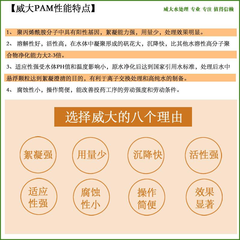 水处理剂污水污泥絮凝剂工业聚丙烯酰胺