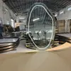 Espejo de Baño Inteligente con Luz, Sin Marco, Pantalla Táctil, Montado en Pared, Espejo de Baño Led Antivaho