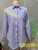 Grandes Quantidades em Estoque Comércio Exterior Transfronteiriço Roupas Femininas Aliexpress Ebay Solta Xadrez Gola Lapela Manga Longa Bolso Vintage Camisa