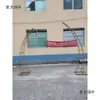 Nuevos Accesorios de Boda Arco de Puerta de Cuerno de Hierro Forjado Decoración de Escenario para Área de Bienvenida de Bodas al Aire Libre Metabo