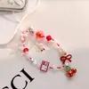 Lanyard para Teléfono Hecho a Mano Original Estilo Ins Árbol de Coco Fresco de Verano Colgante Lindo Cadena para Funda de Teléfono Cámara Ccd