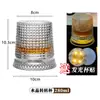 Vaso Rotatorio de Cristal de Lujo de Gama Alta para Whisky, Vaso Premium para Licores, Copa de Cristal para el Hogar Mellen Cup