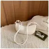 Bolsa de Bolinho Shuai Mi Jia para Mulheres, Bolsa de Ombro Estilo Casual, Novo Modelo 2026, Bolsa Transversal Moderna e Simples para Estudantes e para o Trabalho