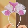 Grampos de Cabelo Infantis Coreanos, Tiaras de Sereia Fofas, Tiaras de Estrela do Mar, Tiaras de Cauda de Peixe de Bebê Fofas, Acessórios de Cabelo para Mulheres Atacado