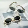 Gafas de Sol Cuadradas Retro Marco Pequeño Estilo Coreano Moda Casual Artísticas Unisex Tendencia Protección Solar para Exteriores Gafas de Sol Versátiles