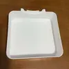 Bandeja de recogida de agua para lavadora transfronteriza, bandeja impermeable universal engrosada y elevada para lavadoras de carga frontal y de carga superior