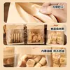 Youxian Manufactures Bolsas para Tostadas, Bolsas para Hornear Galletas, Bolsas de Sellado de Ocho Lados, Bolsas de Papel Kraft con Ventana y Cierre Hermético para Alimentos