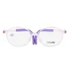 DR.LOLLY Gafas Ultraligeras para Niños Prevención y Control de Miopía Luz Azul Anti-enfoque Marco de Silicona para Jóvenes Antideslizante