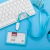 Youhe 6612 Portapase de Identificación Cordón para Insignia de Trabajo Identificación de Trabajo Identificación de Estudiante Portatarjeta de Autobús Comida Tarjeta de Campus
