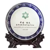 Pratos de cerâmica requintados com padrões de logotipo personalizados e designs de retratos, presentes comemorativos personalizados para empresas e escolas, decorações personalizadas