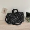 Bolsa de Viaje de Lunares para Mujer Ligera de Mano para Viaje de Negocios Bolsa de Equipaje Bolsa de Viaje Portátil Bolsa de Almacenamiento Separación Húmedo/Seco Bolsa de Gimnasio
