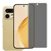 Adecuado para Realme 16 pro+ película de vidrio templado anti-espía de alta definición con borde adhesivo UV curvo para lente con estampado de seda transparente
