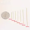 Accesorios de Plata S925 Pasador en T Pasador de Cabeza Plana Pasador de Cabeza Grande Pasador en Forma de T Pendientes Hechos a Mano para DIY Accesorios de Joyería Aguja de Plata