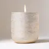 Direto da fábrica para o mapa customizado Americano potes de vela de aromaterapia dourado e prateado banhado a ouro escovado pote de aromaterapia com cera de feijão
