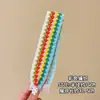Faixa de Cabelo Mágica Floral de Aba Larga para Meninas e Bebês, Organizador de Franja e Fios Soltos, Adesivo Fixador de Cabelo, Acessório de Cabelo