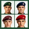 Fábrica de boinas de lana de Sargento para comercio exterior transfronterizo, gorra de seguridad exterior