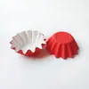 Suporte para Cupcake de Papel para Bolo Lâmpada de Crisântemo Resistente a Altas Temperaturas Sem Moldes Base para Bolo para Assar em Casa Pacote com 50