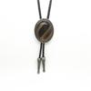 Diseño Estilo Coreano Collar Cuerda Ondulado Viejo S016 Collar Bolo Largo de Hombre Versátil Accesorios de Manga Corta