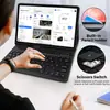 Funda Protectora Adecuada para Samsung Galaxy S10Lite Tablet Teclado Bluetooth 9Fe Ranura para Lápiz 78 Funda de Cuero Idioma Español