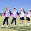 Uniforme Escolar para Estudiantes de Primaria y Secundaria Primavera y Verano Nuevo Uniforme de Jardín de Infancia para Niños Estilo Inglés Uniforme de Béisbol para traje Uniforme de Clase de Primer Grado