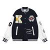 Nuevo producto transfronterizo, uniforme de béisbol retro americano, chaqueta personalizada de primavera y otoño, chaqueta de traje de vuelo con letras bordadas, chaqueta para hombre