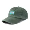 Gorra de Béisbol Bordada Lavada Vintage Unisex con Diseños de Surf, Pesca y Vehículos Todoterreno, Estilo Moderno y Genial