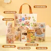 Nova Bolsa de Lona Capivara Conjunto de Papelaria Material Escolar Essencial Recompensas para Alunos Presentes Atacado