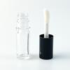 Embalagem Mingli Tubo Transparente para Gloss Labial Tampa Redonda Galvanizada Material de Embalagem para Gloss Labial Tubo para Batom Grande Cabeça de Algodão GH221C