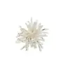 Anillo Súper Brillante de Diente de León para Mujer, Lujo Accesible Diseño de Nicho, Anillo Abierto Elegante, Creativo de Comida y Versátil