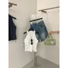Mzi Studio Verão Estilo Doce Elegante Top de Alça com Babados Decote V para Mulheres 157762