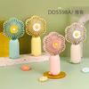 Lindo caracol ventilador de mano pequeño mini para estudiante ventilador de carga USB bolsillo exterior pequeño regalo caricatura