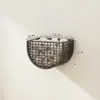 Caixa de Armazenamento de Cebolinha, Gengibre e Alho Cesta de Armazenamento de Cozinha Suporte de Parede para Pendurar Sem Furos Cesta Pequena para Pendurar Gengibre e Alho Artefato