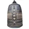 Fábrica de escultura de cobre fundido produce campana de cobre para templo de 1 metro 1.2 metros 1.5 metros adornos de campana de cobre fundido campana de cobre de advertencia grande