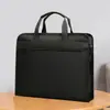Maletín de Mano Tela Oxford Bolsa para Documentos A4 Bolsa para Documentos de Negocios Bolsa de Conferencia de Gran Capacidad 857