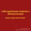 Este link é apenas para frete de leilão, bens não físicos.