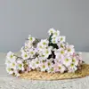 Flor de Paulownia Simulada de Cinco Cabeças Decoração de Casa Adereços de Fotografia para Estúdio Fotográfico Enfeites Material Floral Pastoral Decorações de Mesa