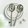 Cuchara para Sopa Antideslizante con Textura Martillada de Acero Inoxidable 304, Cuchara para Fondue, Cuchara para Servir, Cucharón para Sopa, Cuchara de Cocina para el Hogar, Espumadera