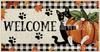 Daifa temu Tapete Decorativo de Otoño para Puerta de Entrada de Amazon Tapete de Pie de Terciopelo Cristal Espesado para Baño Tapete Absorbente