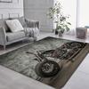 Alfombra de Piso de Dibujos Animados de Coche de Franela, Alfombra de Suministro Exclusivo Transfronterizo, Manta de Camping para Sala de Estar, Alfombra de Piso para Mesita de Noche de Cocina, Engrosada 1.2cm