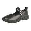 Nuevos Zapatos Mary Jane Pequeños de Cuero para Mujer Otoño 2025, Moda Francesa de Suela Gruesa para Aumentar Altura, Versátiles Zapatos de Estilo Británico