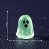 Amuletos de pequeño fantasma que brillan en la oscuridad creativos transfronterizos, accesorios decorativos DIY, adornos para mini micro-paisajes, figuritas pequeñas de Halloween