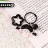 Colgantes creativos de bola de dibujos animados, llaveros de tenis de mesa y fútbol, accesorios versátiles para bolsos de niñas, venta al por mayor decorativa