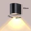 Luz de Pared LED Impermeable para Exteriores, Doble Cabezal Iluminación Arriba y Abajo, Luz Lavaparedes para Escaleras, Villa, Exterior de Hotel y Patio